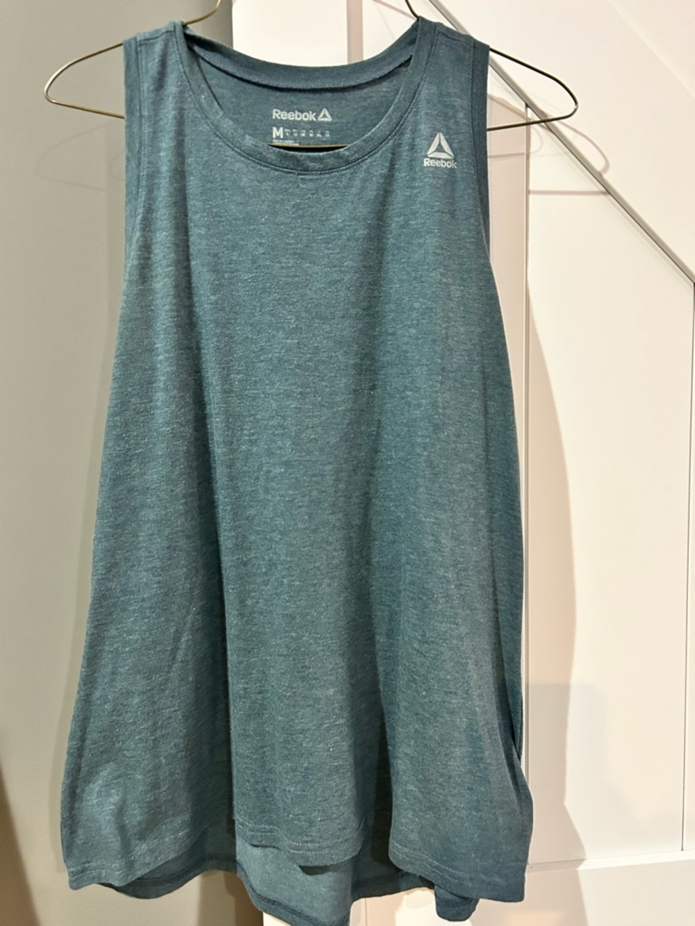 Reebok Women's Teal Athletic Tank Top - Picture 1 of 1